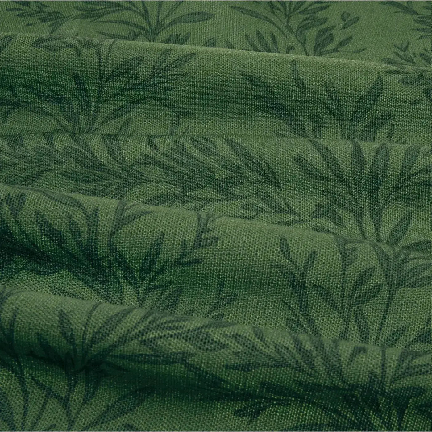 Sara Le Print Linen Pleated Cafe Curtains -TWOPAGES