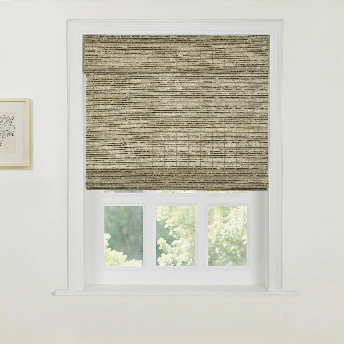Rae Natural Ramie Jute Woven Wood Shades - Series W