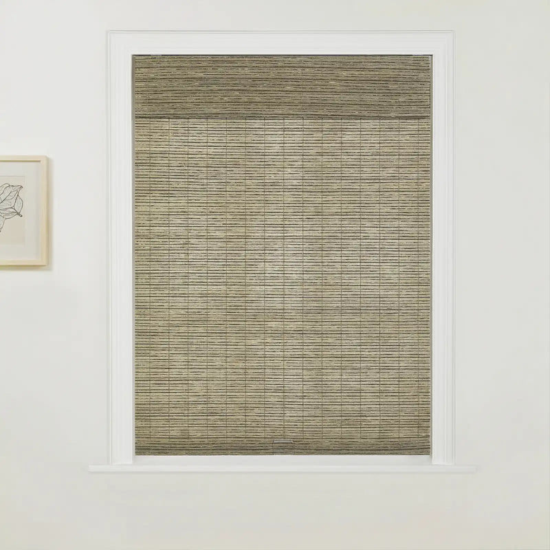 Rae Natural Ramie Jute Woven Wood Shades - Series W