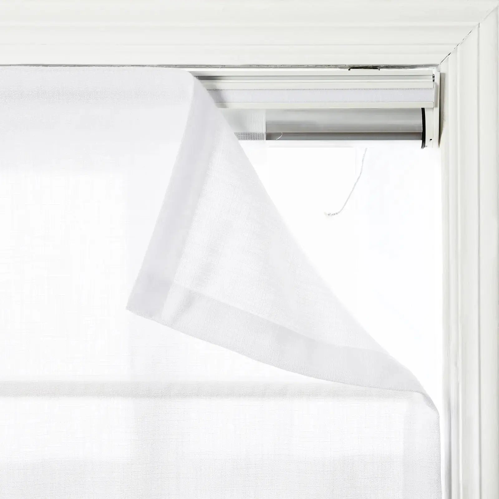 Motorized Roman Shade Cordless -TWOPAGES