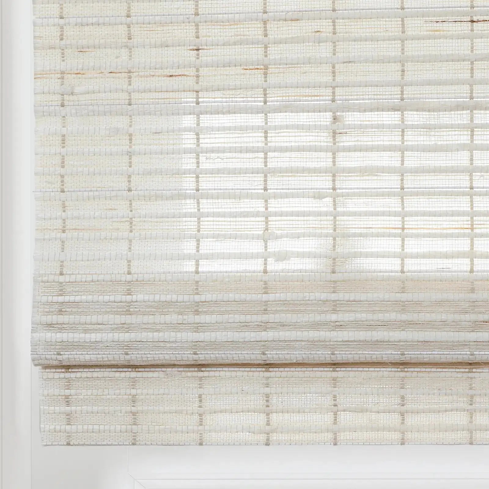 Rae Natural Ramie Jute Woven Wood Blinds - Series D-?-TWOPAGES CURTAINS