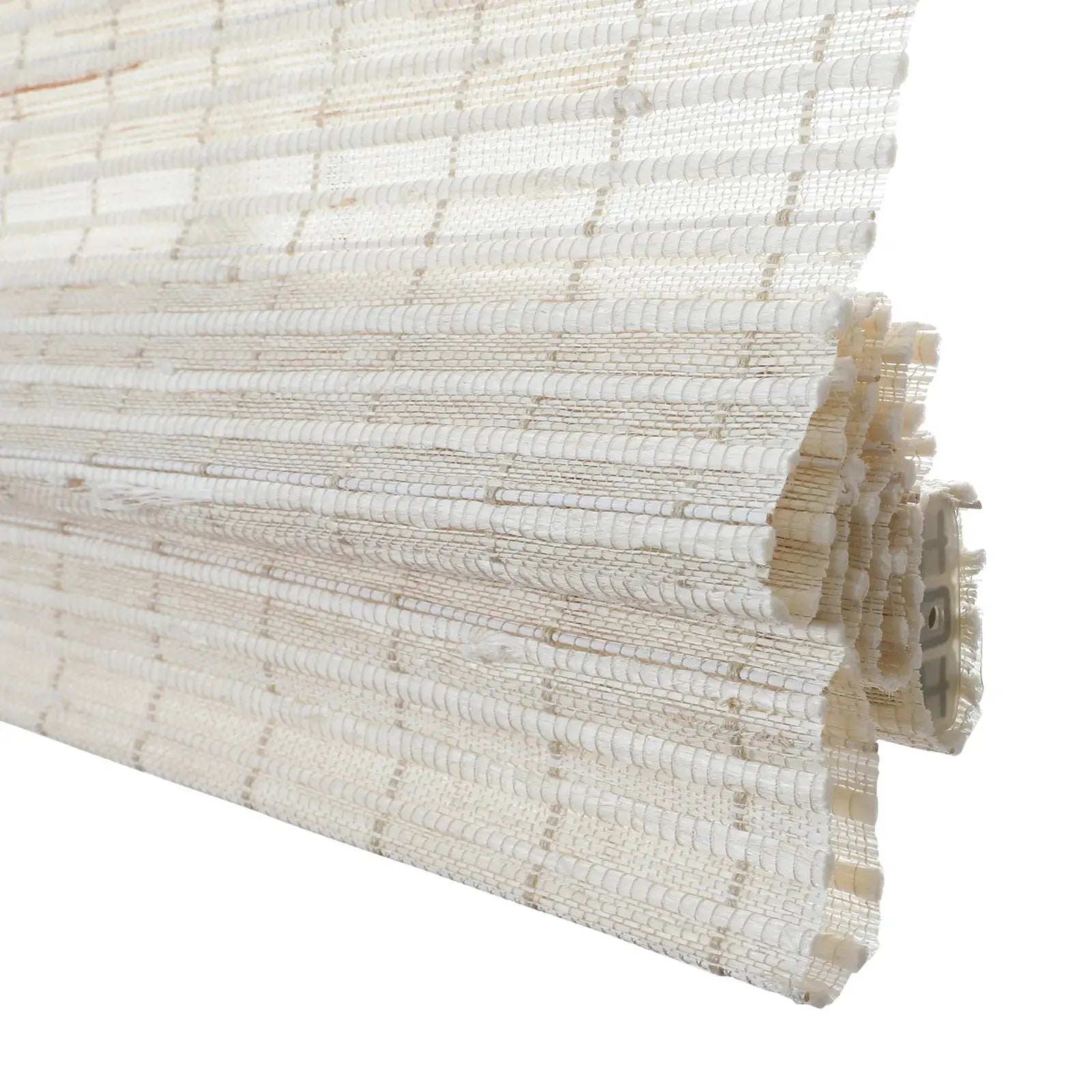 Rae Natural Ramie Jute Woven Wood Blinds - Series D-?-TWOPAGES CURTAINS