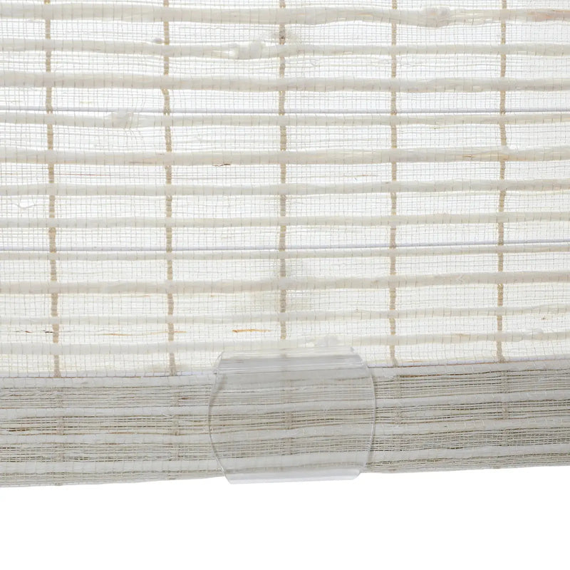 Rae Natural Ramie Jute Woven Wood Blinds - Series D-?-TWOPAGES CURTAINS