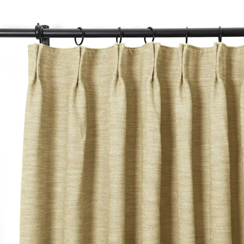 Cotton Blend Drapery Pleated | Cloe?-TWOPAGES