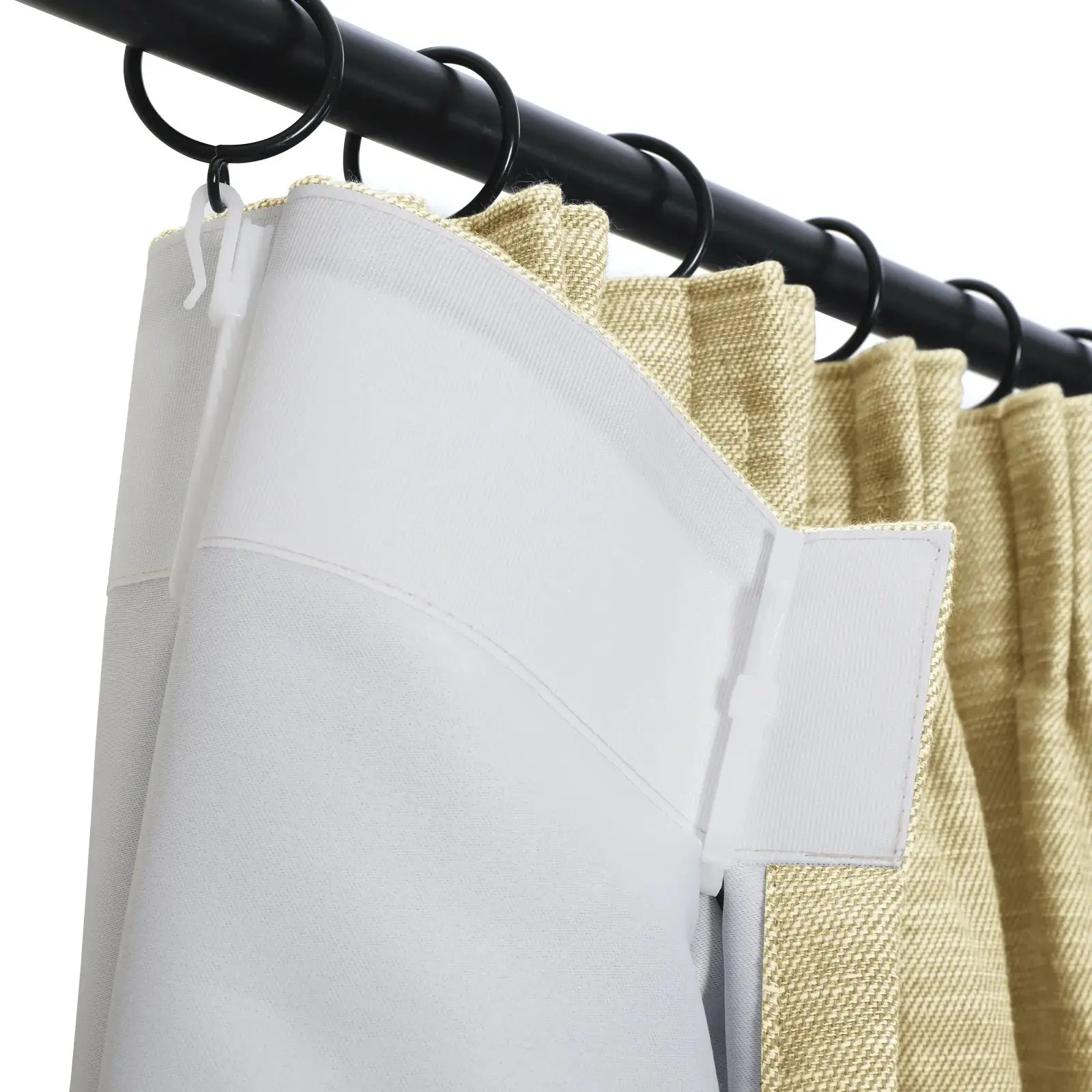 Cotton Blend Drapery Pleated | Cloe?-TWOPAGES