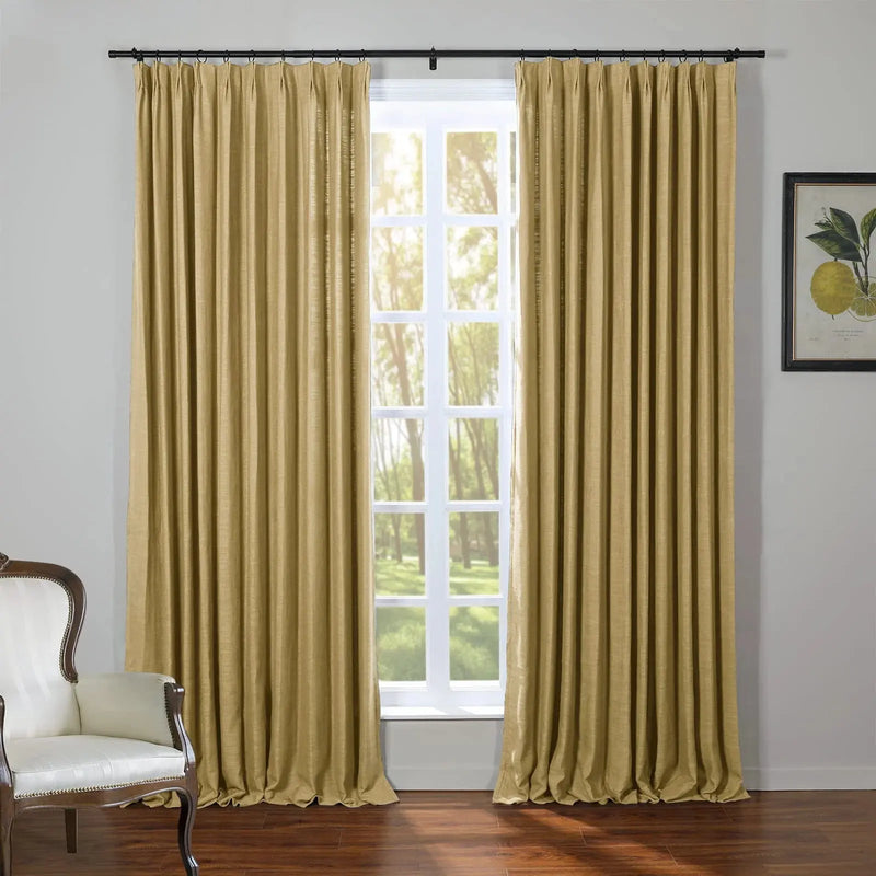 Kyla Linen Drapery Pleated?-TWOPAGES