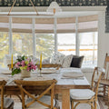 Natural Ramie Bamboo Woven Blind - Coconut?-TWOPAGES CURTAINS
