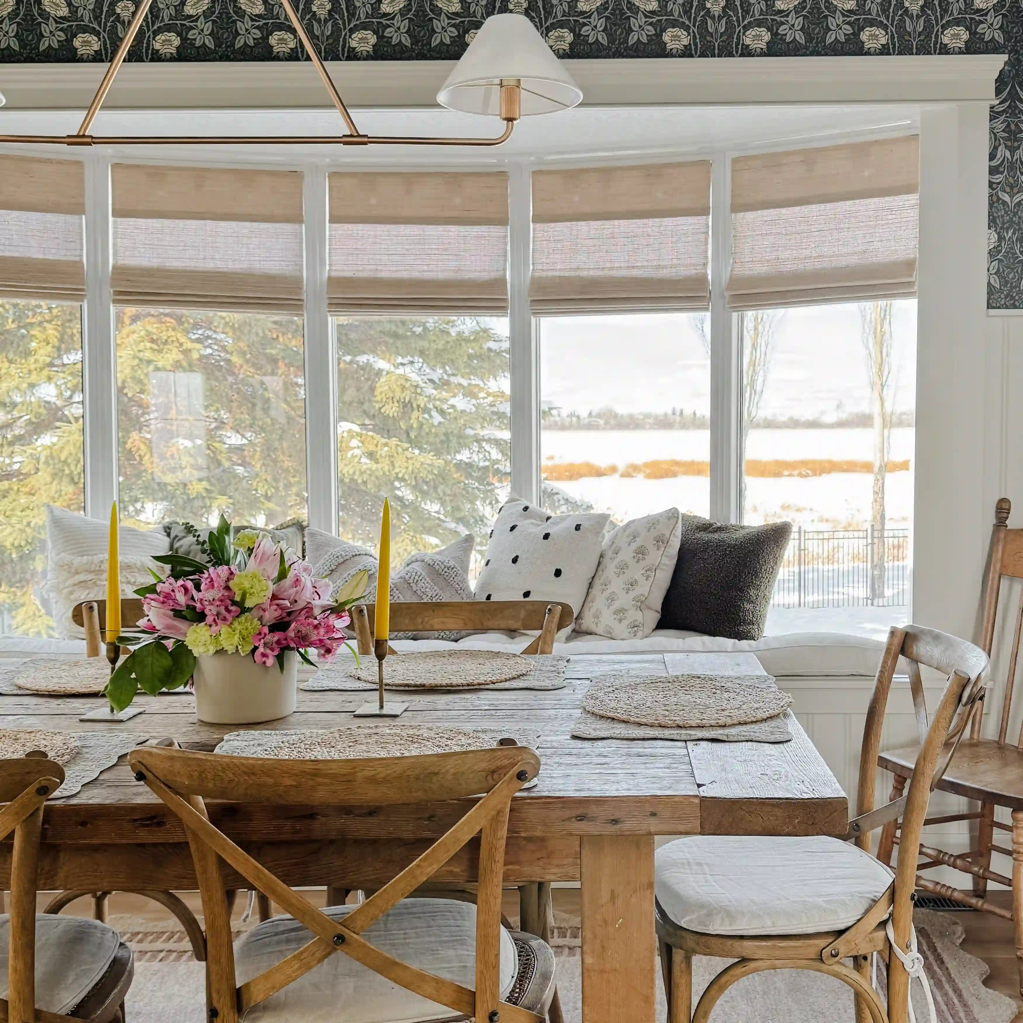 Natural Ramie Bamboo Woven Blind - Coconut?-TWOPAGES CURTAINS