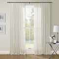 Patti Premium Belgian Linen Flax Curtain Pleated TWOPAGES
