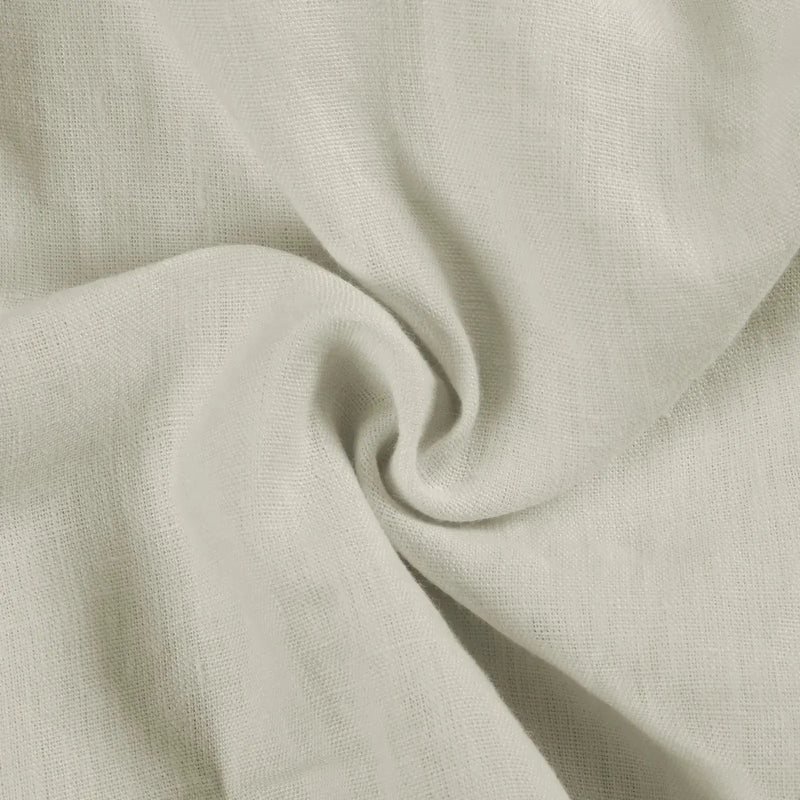 Patti Premium 100% Belgian Flax Linen Curtain Pleated- -TWOPAGES