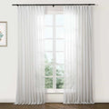 Flynn Airy Lightweight Sheer Curtain Pleated?-TWOPAGES