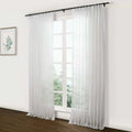 Flynn Airy Lightweight Sheer Curtain Pleated?-TWOPAGES