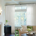 Flynn Airy Lightweight Sheer Curtain Pleated?-TWOPAGES