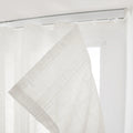 Flynn Voile Wave Curtains with Belt Hook - Leo Track