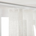 Flynn Voile Wave Curtains with Belt Hook - Leo Track