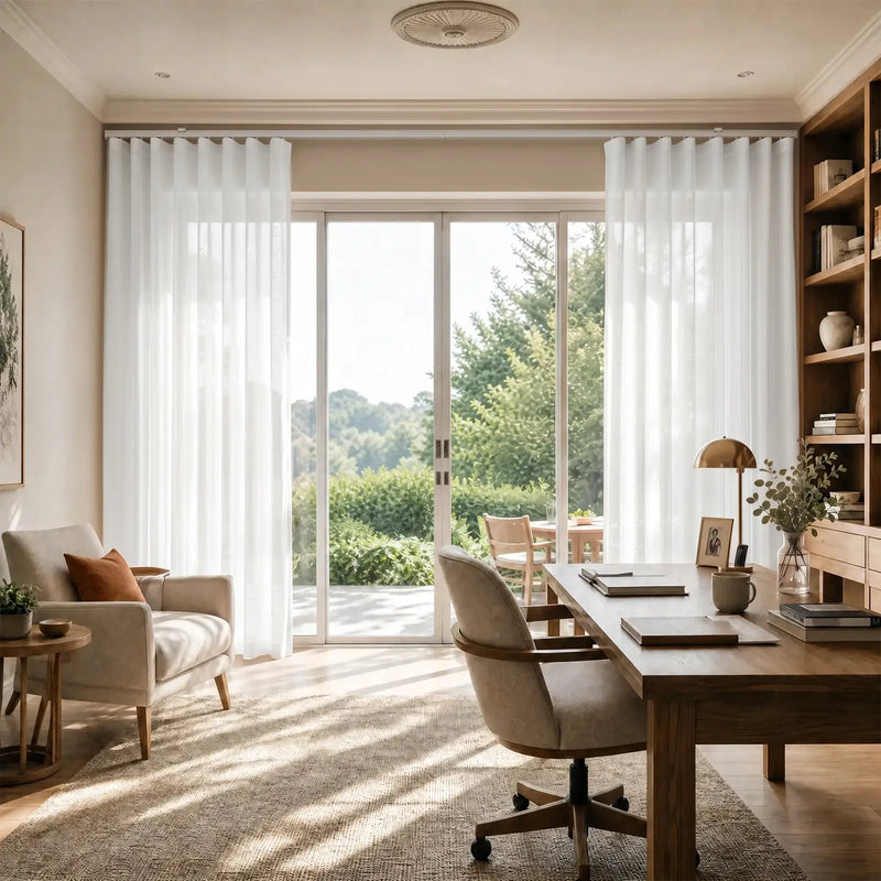 Flynn Ripple Fold Sheer Curtains¡ªTWOPAGES