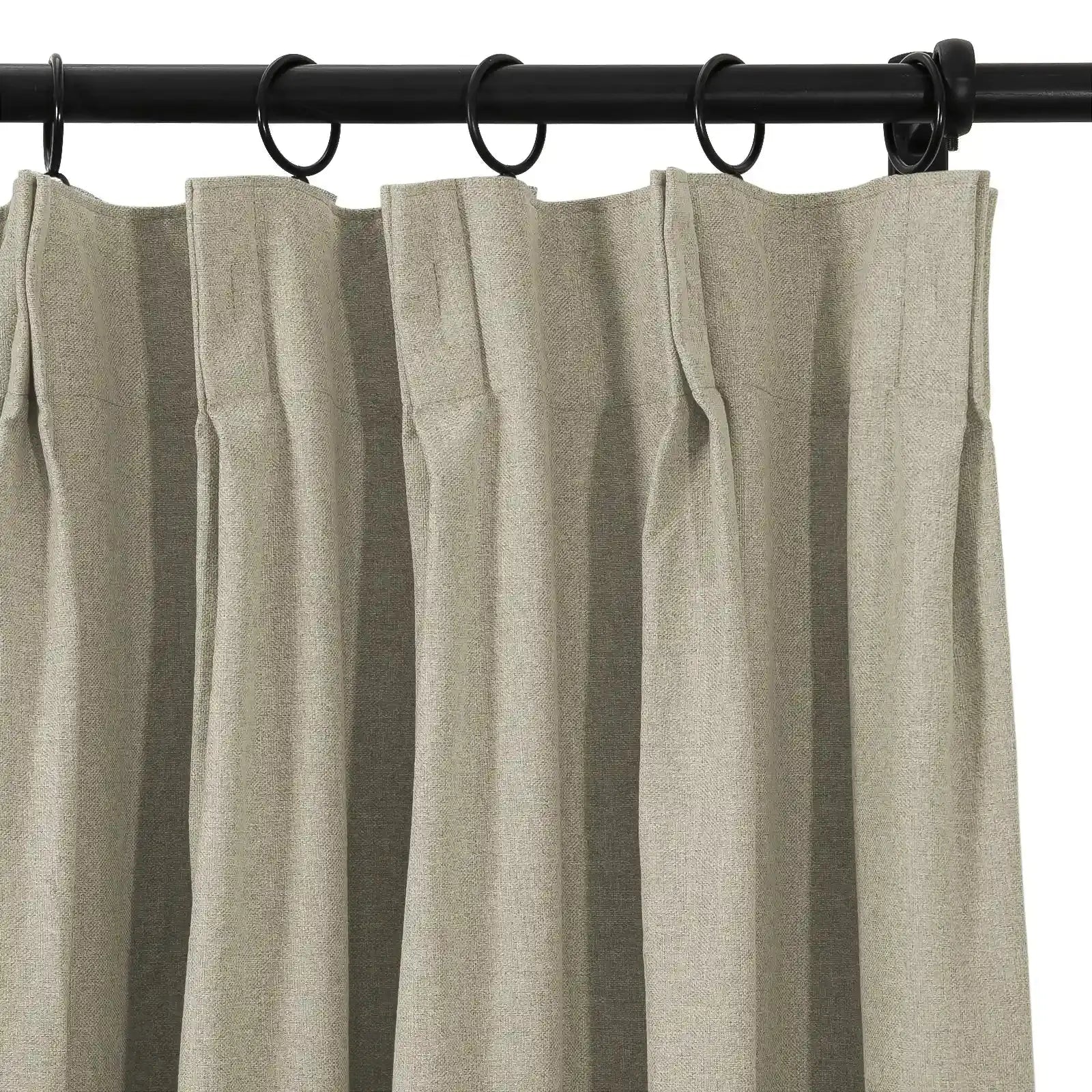 Lila 100% Blackout Drape Pleated-?-TWOPAGES