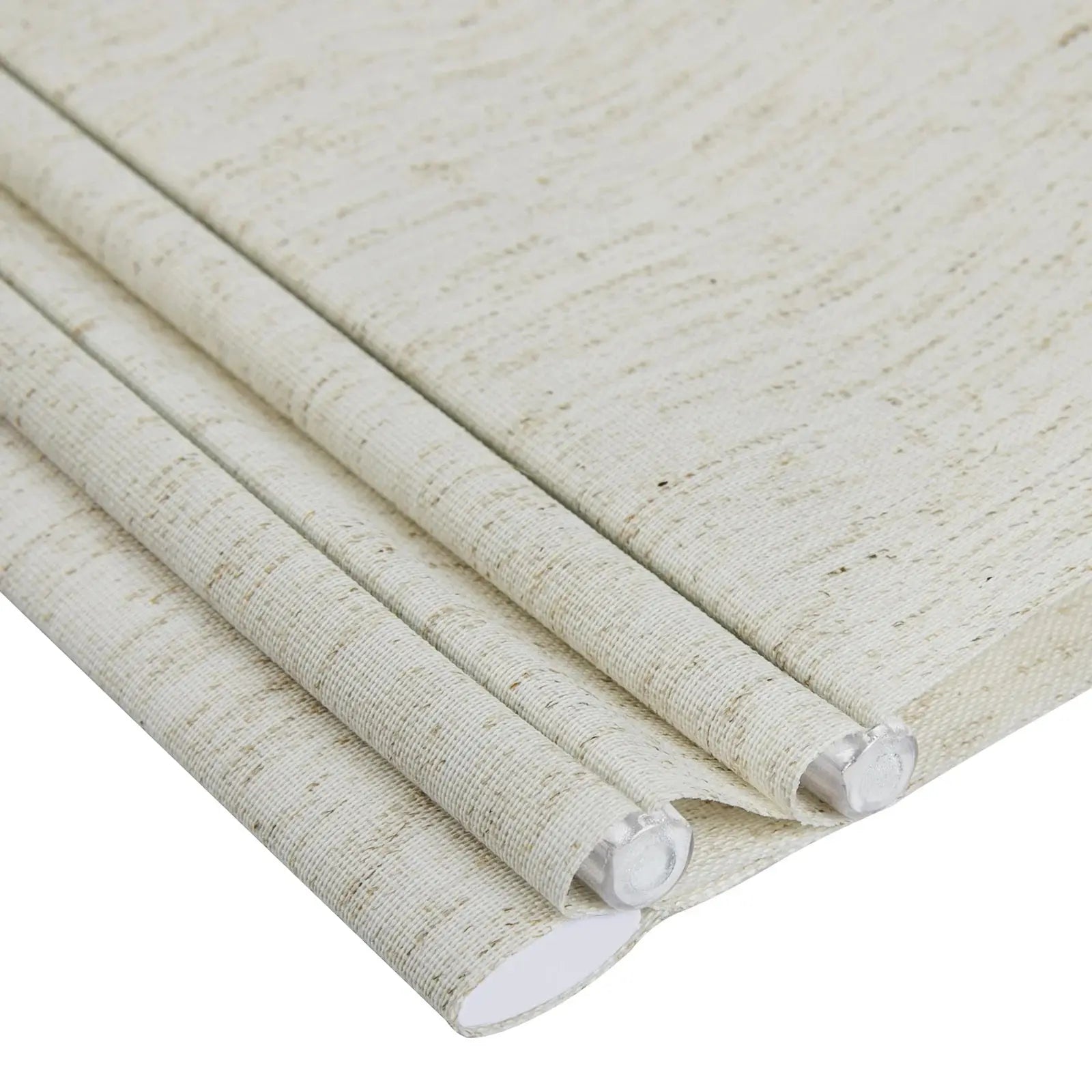 Alvin Motorized Linen Room Darkening Roman Blind?-TWOPAGES