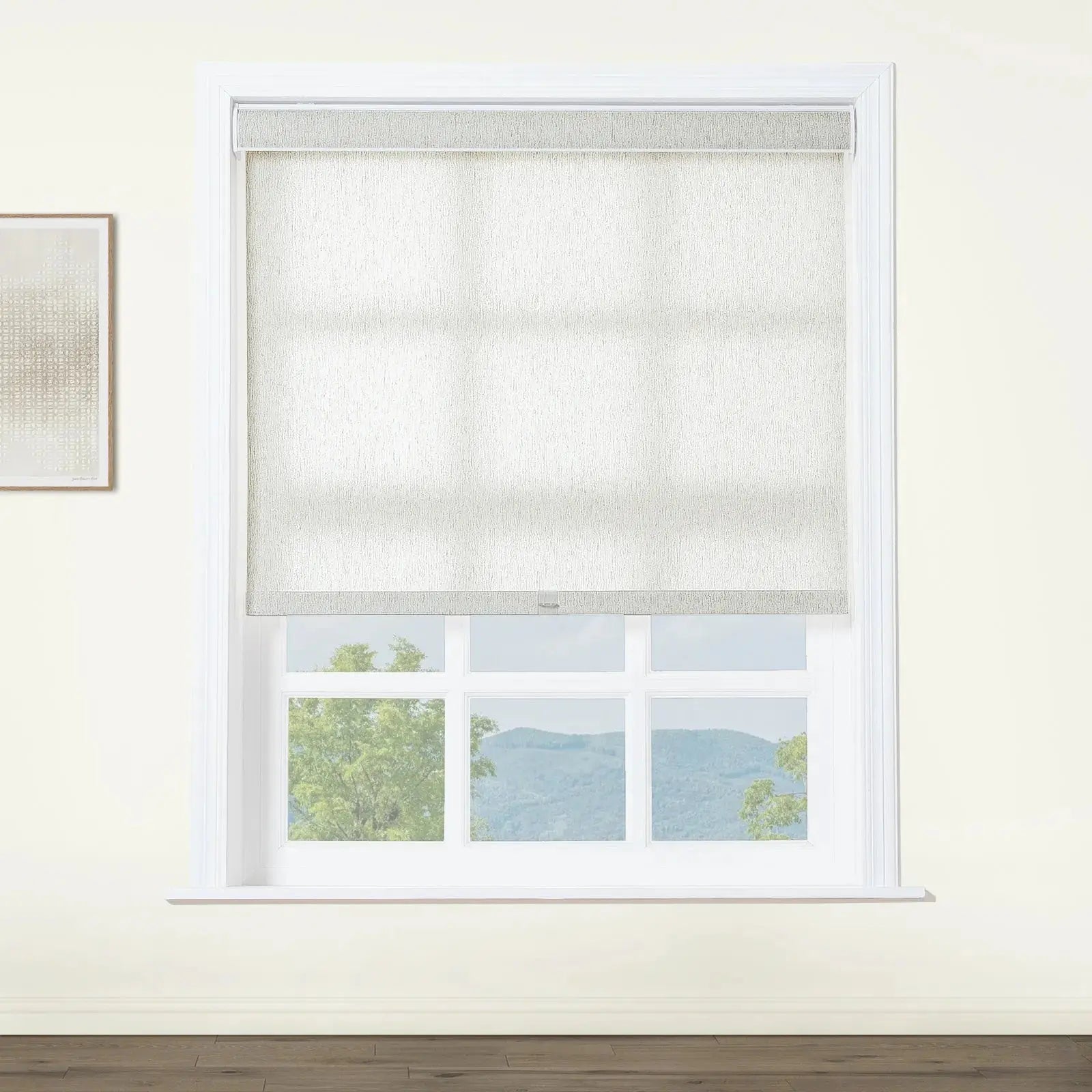 Alvin Linen Blend Cordless Roller Blinds-?-TWOPAGES