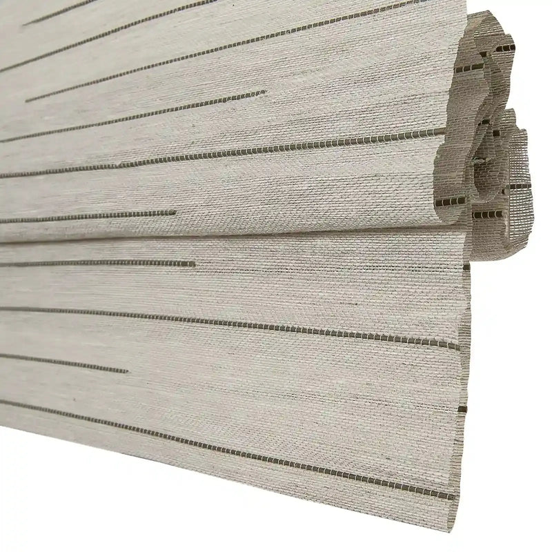 Rae Natural Ramie Jute Woven Wood Blinds - Series M?-TWOPAGES CURTAINS