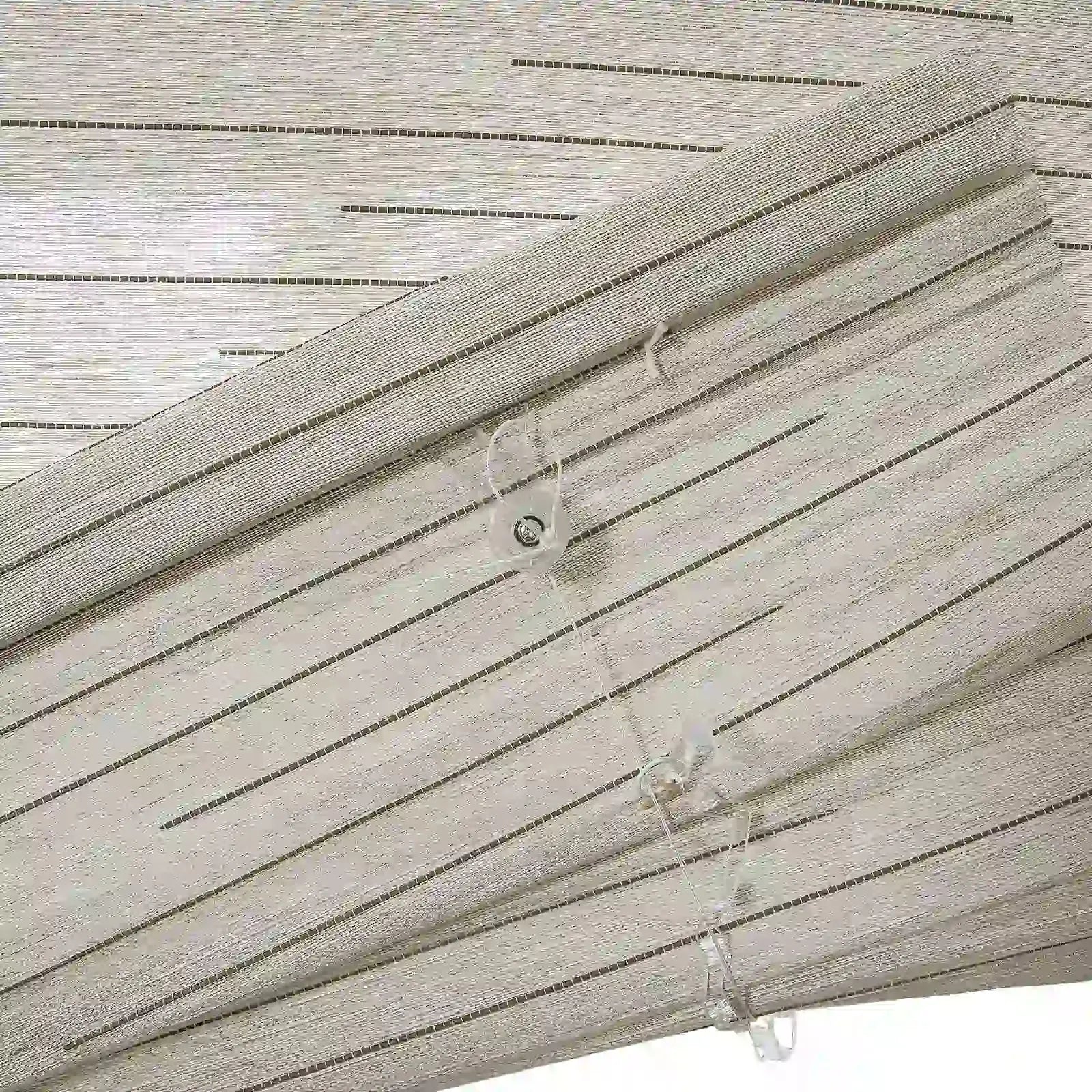 Rae Natural Ramie Jute Woven Wood Blinds - Series M-?-TWOPAGES CURTAINS