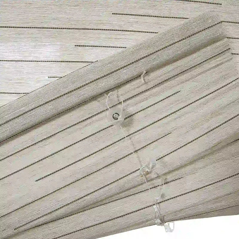 Rae Natural Ramie Jute Woven Wood Blinds - Series M-?-TWOPAGES CURTAINS
