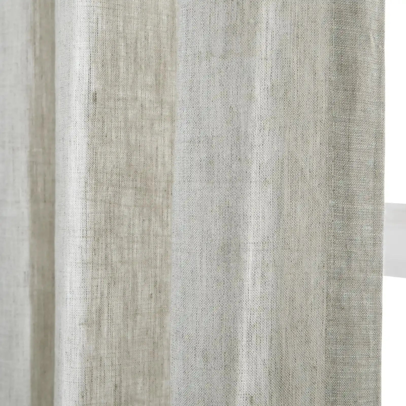 Doris 100% European Flax Linen Curtain Pleated?-TWOPAGES