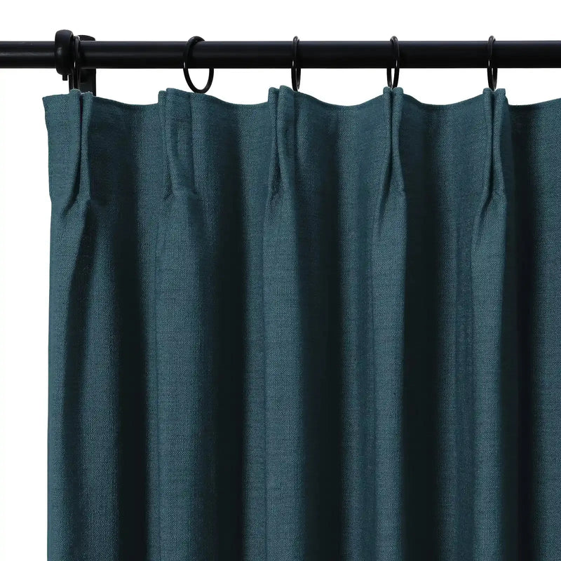 Isabella Heavyweight Cotton Drapery Pleated- -TWOPAGES