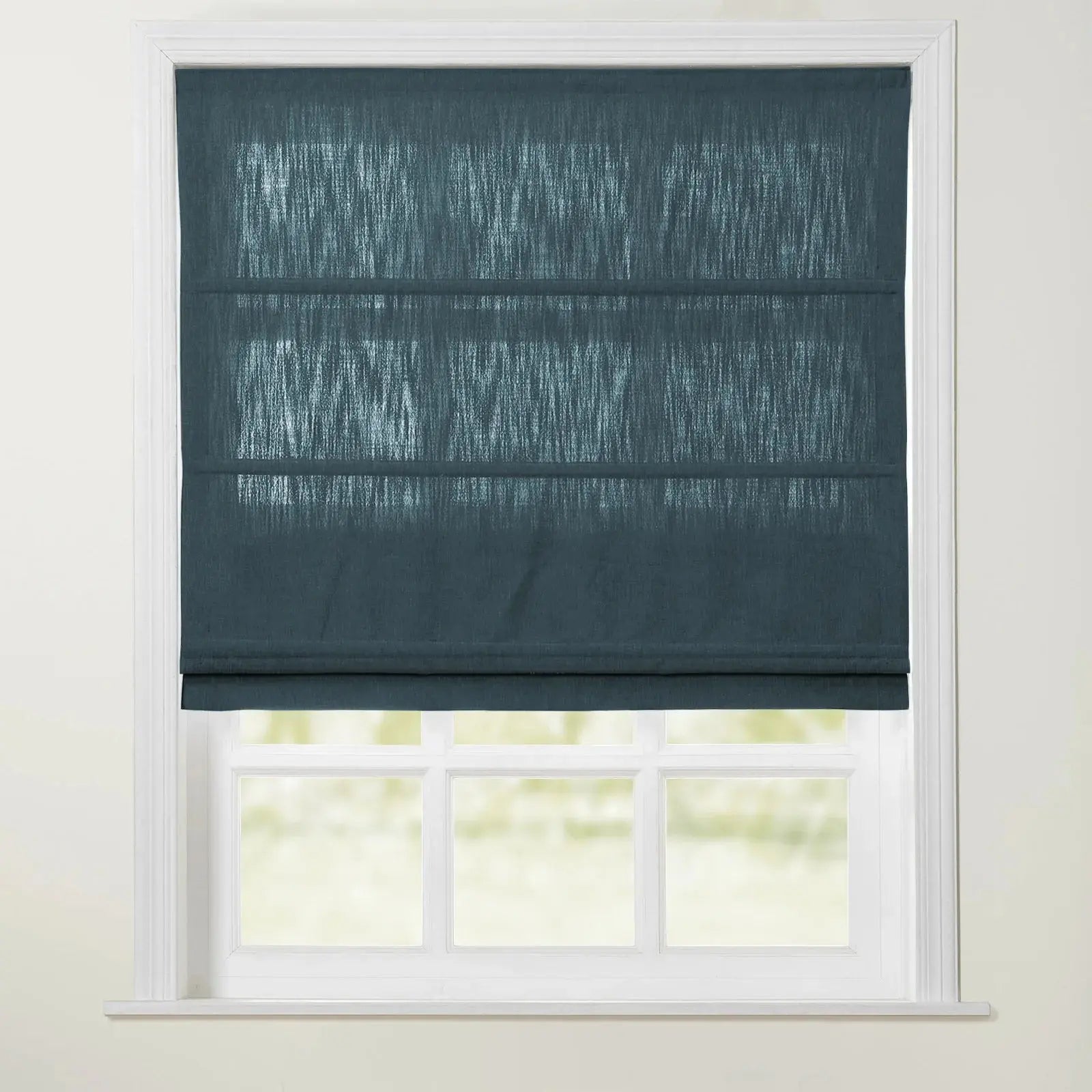 Isabella Cotton Roman Shade Cord Lift- -TWOPAGES