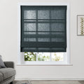 Patti Belgian Linen Roman Blind Cord Lift
