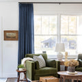 Liz Linen Pleated Curtains