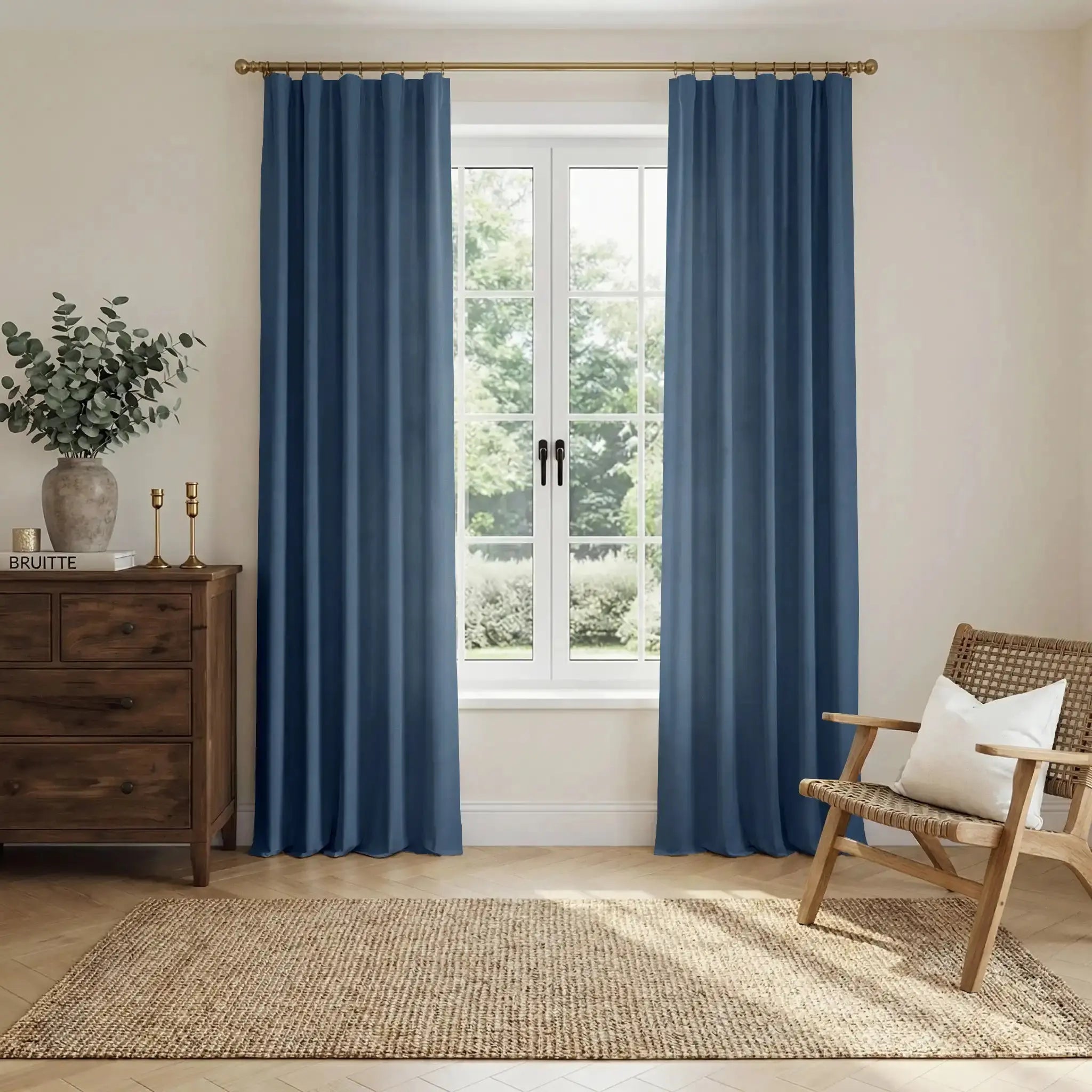 Liz Linen Drape Soft Top- -TWOPAGES