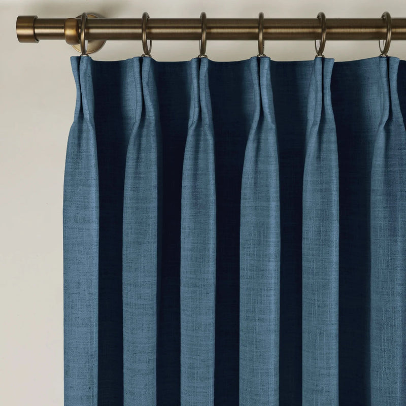 Liz Linen Pleated Curtains