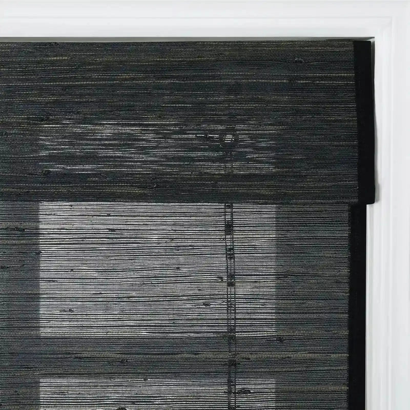 Rae Motorized Window Blinds Bamboo Woven - Series P?-TWOPAGES CURTAINS