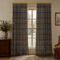 MS. MAVERICK MUSE x TWOPAGES Pastoral Printed Linen Cotton Pleated Curtains