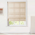 Jawara Linen Cotton Roman Shade Cord Lift TWOPAGES
