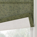 Britt Bengoechea Floral Print Linen Cotton Roman Shade Cordless?-TWOPAGES