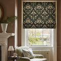 Sara Le  x TWOPAGES Printed Linen Roman Blind Cord Lift