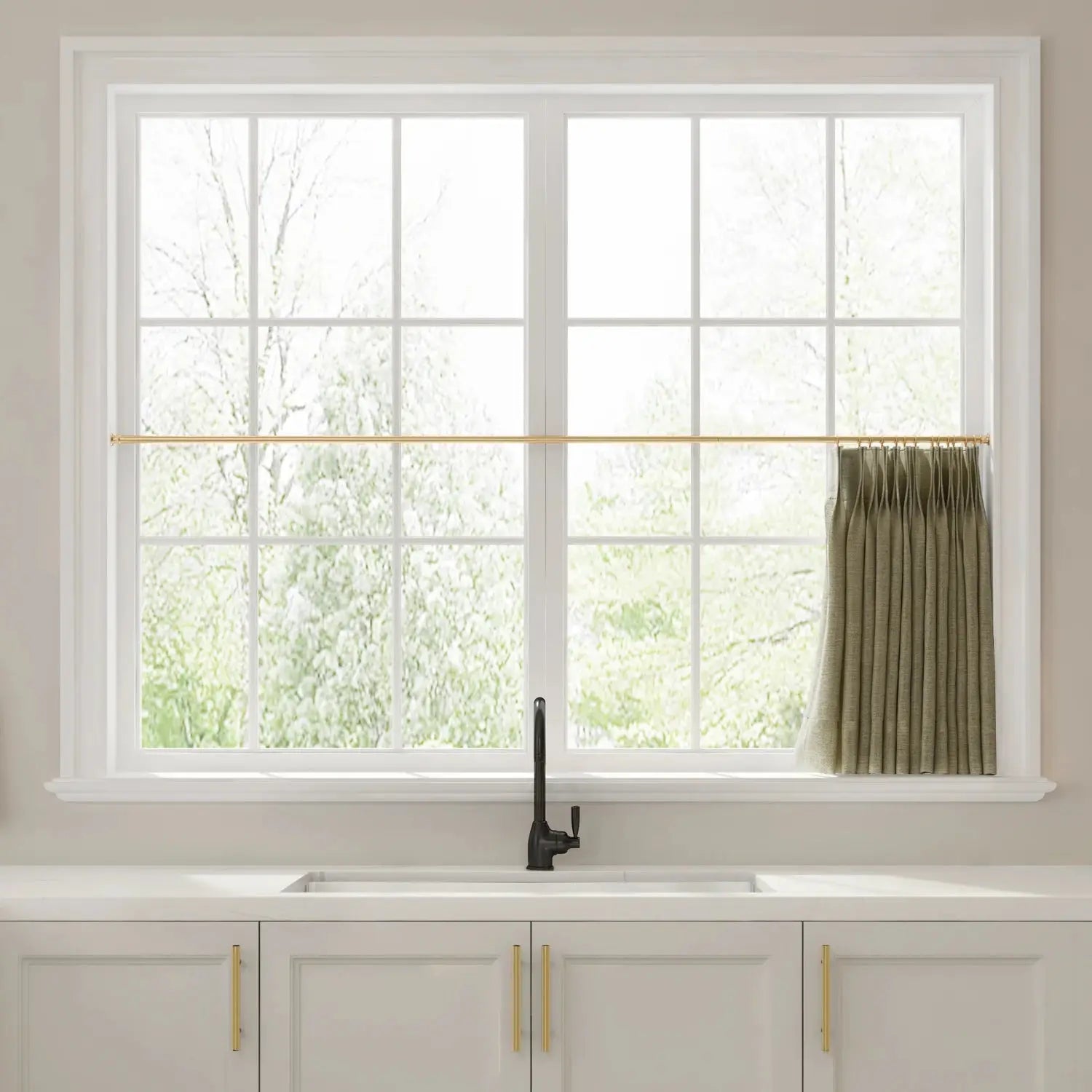 Liz Linen Pleated Cafe Curtains?-TWOPAGES