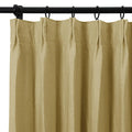 Patti Premium 100% Belgian Flax Linen Curtain Pleated- -TWOPAGES