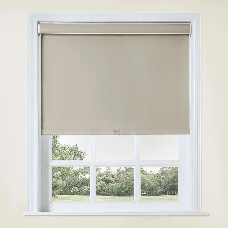 Alvin Waterproof Blackout Cordless Roller Blinds-?-TWOPAGES