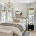Patti Premium Belgian Linen Flax Curtain Pleated -TWOPAGES