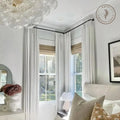 Patti Premium 100% Belgian Flax Linen Curtain Pleated- -TWOPAGES