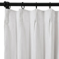 Patti Premium 100% Belgian Flax Linen Curtain Pleated- -TWOPAGES