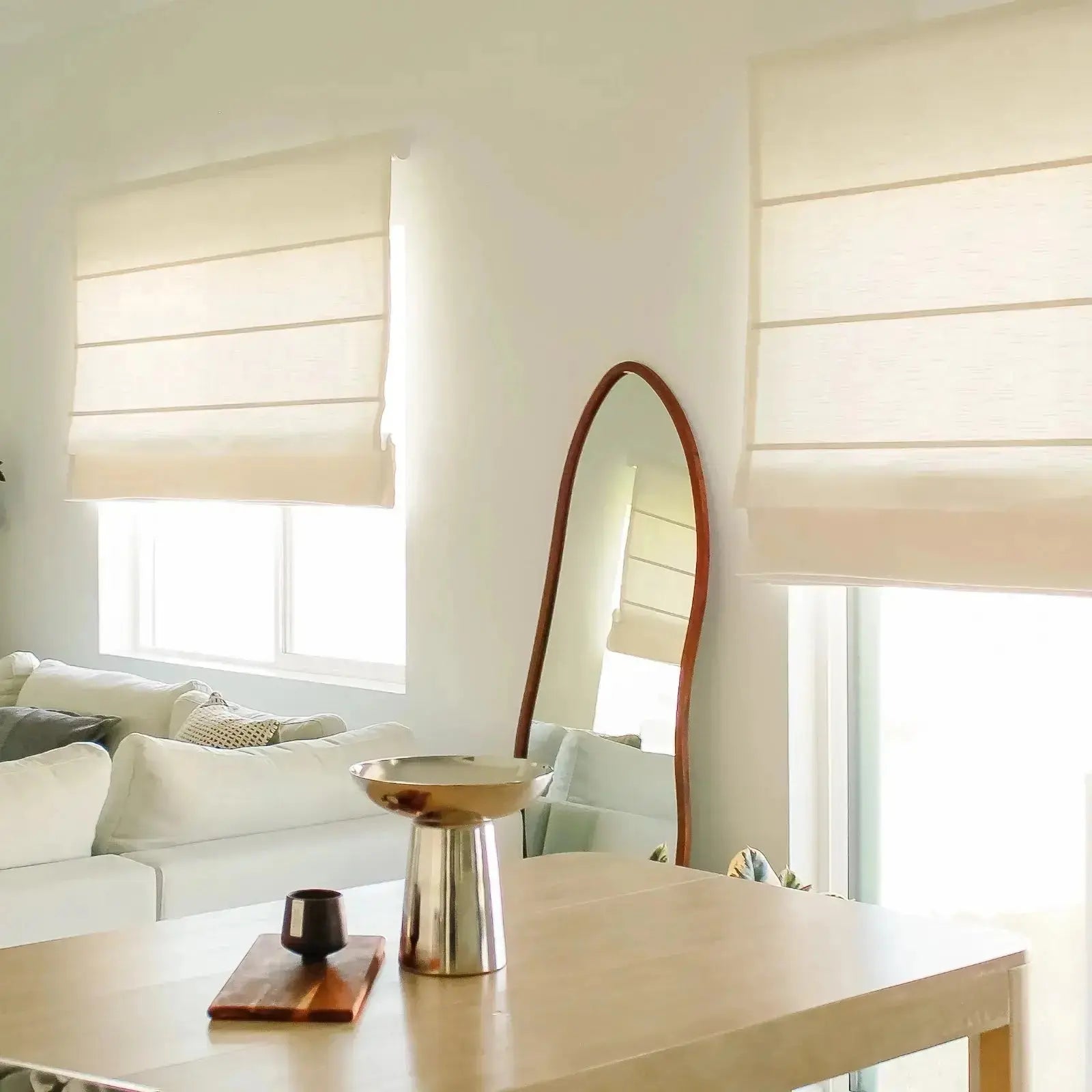 Jawara Linen Cotton Roman Shade Cordless?-TWOPAGES