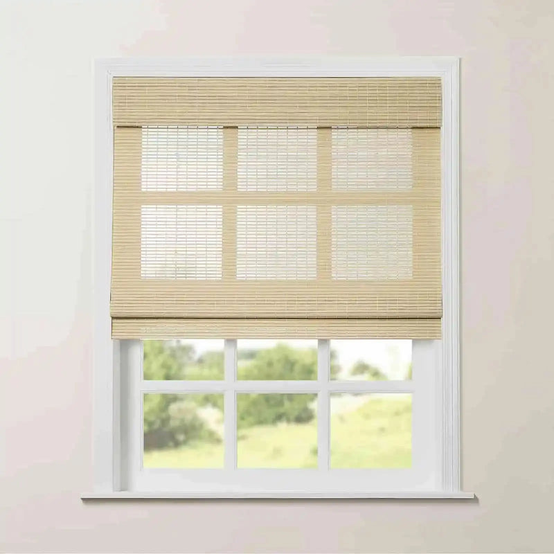 Rae Natural Pure Bamboo Woven Blinds - Series Z?-TWOPAGES CURTAINS