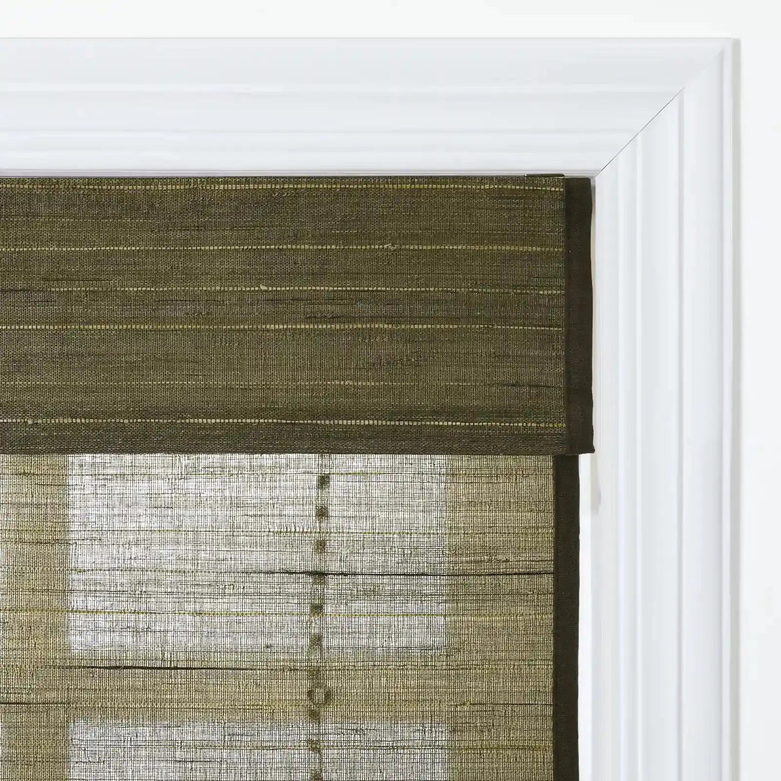 Rae Natural Ramie Jute Woven Wood Blinds - Series D-?-TWOPAGES CURTAINS