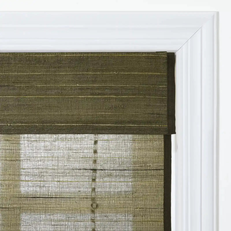 Rae Natural Ramie Jute Woven Wood Blinds - Series D-?-TWOPAGES CURTAINS