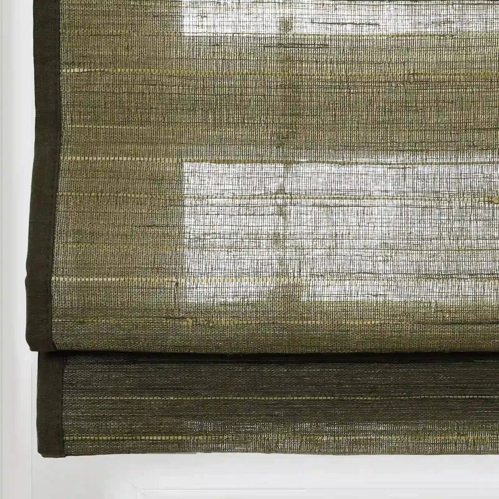 Rae Natural Ramie Jute Woven Wood Blinds - Series D-?-TWOPAGES CURTAINS