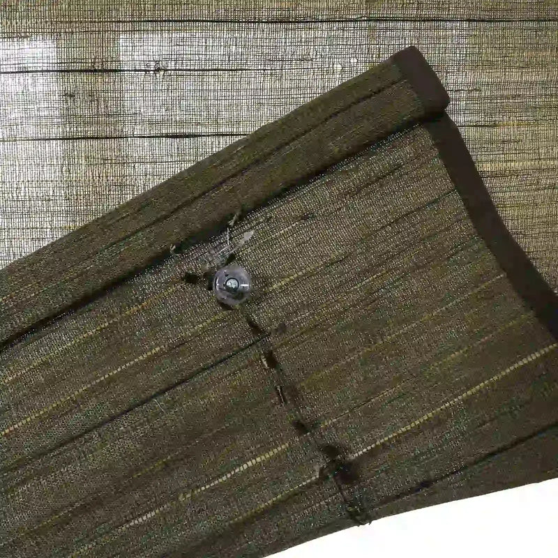 Rae Natural Ramie Jute Woven Wood Blinds - Series D-?-TWOPAGES CURTAINS